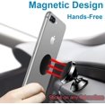 thumbnail image 6 of YouYeap Magnetic Phone Car Mount Universal Dashboard Cell Phone Holder for Car Compatible with All Smartphones (Black), 6 of 9