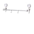 thumbnail image 2 of Toallero con ventosa | Varilla retráctil | Organizador de esquina de baño sin taladro | Soporte ajustable que ahorra espacio para toallas, bolas de baño, ropa | Fuerte adherencia | Diseño expandible, 2 of 7