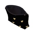 thumbnail image 4 of FOAUUH Cute Travel Makeup Bag Cosmetic Bag Small Pouch Gift for Women (Golden Heart), 4 of 5