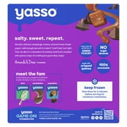 Yasso Frozen Greek Yogurt Bars, Sea Salt Caramel Chocolate Crunch, 3.5 fl oz bars 4 Count