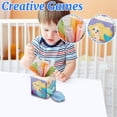thumbnail image 6 of 16-Piece Baby Tissue Box Toy for Sensory Development, Soft Cloth Early Learning Activity Set, Montessori Educational Pull Game for Infants Toddlers, 6 of 6