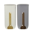 thumbnail image 1 of 2pcs Plastic Garbage Bag Holders Wall-mounted Garbage Bag Racks Waste Bag Shelves, 1 of 9