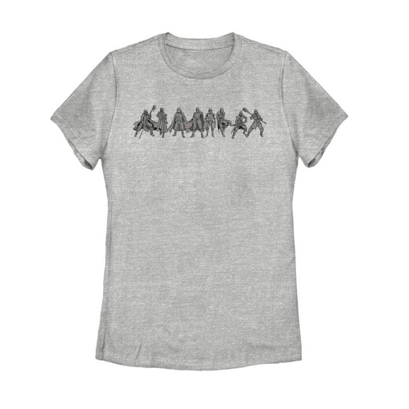 Women's Star Wars: The Rise of Skywalker Knights of Ren Line Graphic Tee Athletic Heather X Large