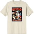 thumbnail image 4 of Gremlins Gizmo After Midnight Men's Natural Crew Neck Short Sleeve Tee-Large, 4 of 6