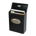 thumbnail image 4 of Gibraltar Mailboxes Designer Classic Galvanized Steel Wall Mount Black Mailbox, 4 of 6