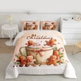 thumbnail image 2 of Castle Fairy Gingerbread Man 2Pcs Bedding Comforter Set for Preppy Children Teens,Merry Christmas Twin Comforter Sets,Xmas Festival Theme Breathable Bedding Set,Breathable Home Decor, 2 of 8