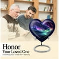 thumbnail image 5 of Aurora Borealis Urn For Ashes For Women, Ash Keepsakes For Human Ashes, Cremation Urns Small, Urn For Dad, Keepsake For Human Ashes - Companion Urns For Ashes Adult Female Mother (3inch, 4pcs), 5 of 5