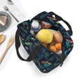 thumbnail image 5 of Yiaed Dinosaur Print Insulated Lunch Bag Reusable Cute Tote Lunch Box, Leakproof Cooler Lunch Bags for Work Office Travel School Picnic, 5 of 5