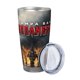 thumbnail image 2 of Taza térmica duradera de acero inoxidable 304 con tapa y pajita con temática del equipo de fútbol de los Buccaneers Taza térmica de acero inoxidable de 20 oz Taza para automóvil Adecuada para bebidas, 2 of 8