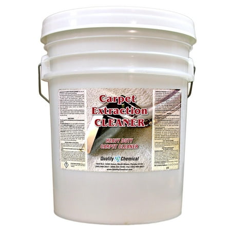 Commercial Carpet Extraction Cleaner and Shampoo - 5 gallon