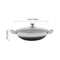 thumbnail image 3 of Cooking Pan, 36cm Stainless Steel Pan, Frying Pan, 3 of 12
