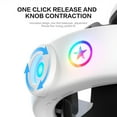 thumbnail image 5 of Battery Head Strap for Meta Quest 3s/3, 10000mAh Battery VR Headset Strap with Enhanced Comfort and Balance, Extended 2-4H Playtime VR Headset Accessories Strap, 5 of 9