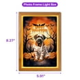 thumbnail image 5 of Mummy Mastiff Happy Halloween with Pumpkins Bats Spooky Fun Acrylic Plaque with Wood Photo Frame Box Mastiffs Dog Lover Gifts Idea Light Box - 00019, 5 of 5
