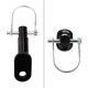 thumbnail image 3 of Adaptador de montaje de conector Accesorio de bicicleta Cabezal de remolque Enganche Codo en ángulo Acoplador de remolque de bicicleta para empeine Schwinn, 3 of 5