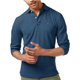 thumbnail image 1 of Tommy Hilfiger Polo de rugby acanalado para hombre, azul, XXL, 1 of 1