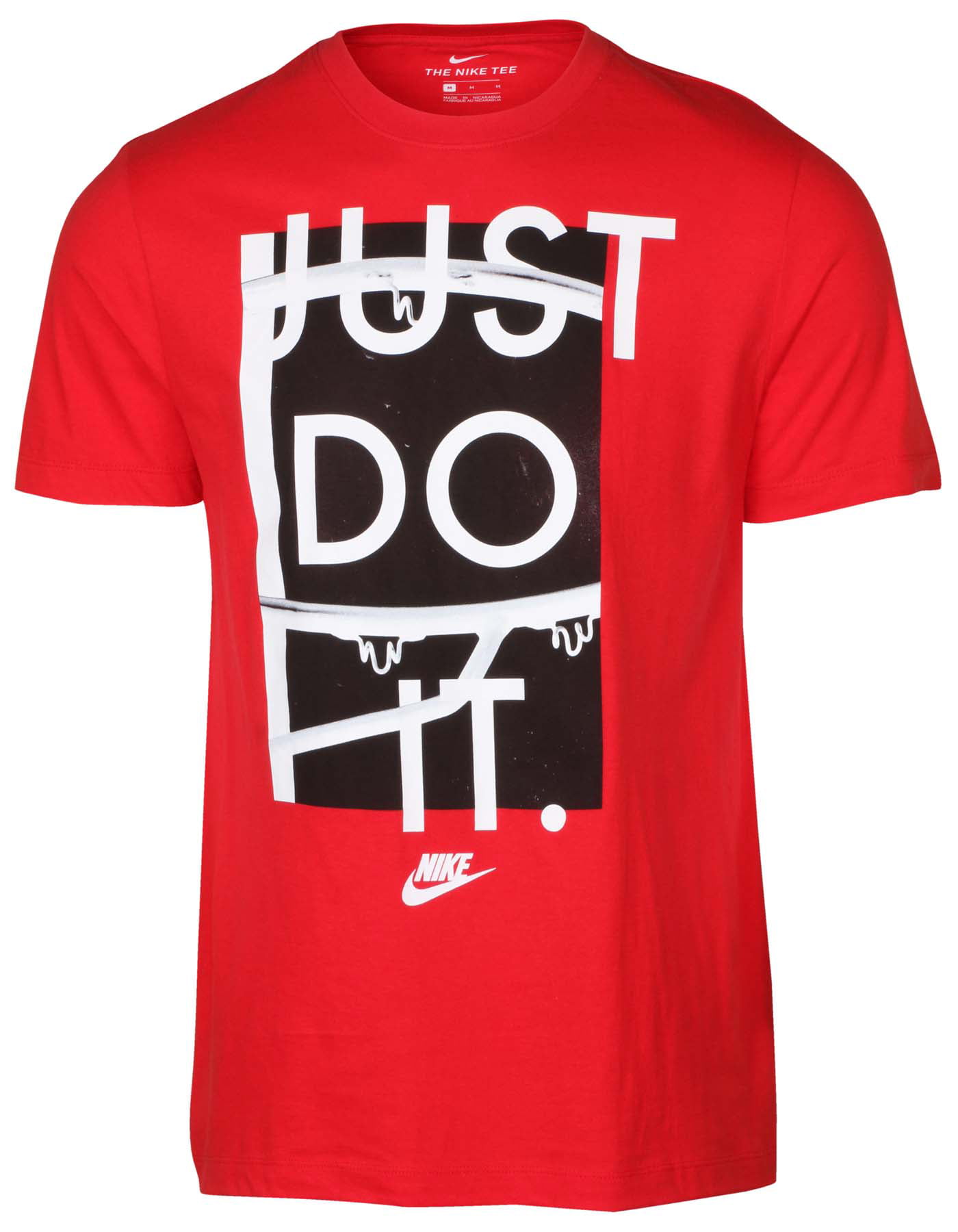 Nike - Nike Men's Just Do It Basketball Rim Graphic Tee (Large ...