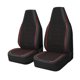 thumbnail image 1 of 2 fundas protectoras para asientos de coche, fácil instalación, fundas para reposacabezas de asientos delanteros y traseros. Rojo, 1 of 8