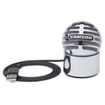 thumbnail image 1 of Micrófono de condensador USB Samson Meteorite, cromado, 1 of 5