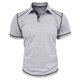 thumbnail image 2 of pstuiky camisetas para hombre, Camiseta de manga corta para hombre, estilo informal, lisa, con cuello vuelto, botones y blusa ropa de hombre m, 2 of 4
