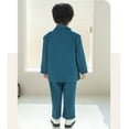 thumbnail image 4 of Hiijoy Little Boys Formal Suit Blazer Trousers Birthday Party Tuxedo Outfits, Sizes 5-6Y, 4 of 4