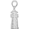 thumbnail image 2 of Sterling Silver Polished 3D Lighthouse Pendant(Length 28.02) - Jbsp, 2 of 5