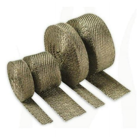 DESIGN ENG 10129 Exhaust System Wrap 15 Foot, Lava Rock Fiberglass