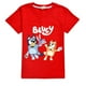 thumbnail image 5 of 5-12Years Kids Bingo Bluey T Shirt Cartoon Bluey Fans Boys Girls Summer Casual Short Sleeve Print Tee Tops Birthday Xmas Gift, 5 of 5