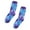 A-Dark Blue394, variant on Womens Socks Spring Fall Versatile Tie Dye Knitting Cotton Mid Tube Socks Daily Breathable Slouch Socks One Size