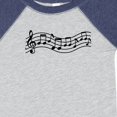 thumbnail image 4 of Inktastic Music Staff Musical Boys or Girls Baby Bodysuit, 4 of 5