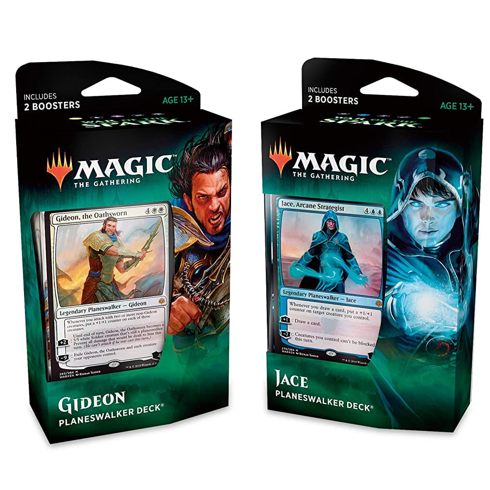 Magic The Gathering MTG War of The Spark Both Planeswalker Decks