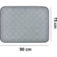 thumbnail image 5 of Paquete de 2 almohadillas lavables para orina de perro, tapete de entrenamiento reutilizable para perros, tapete para cachorros, tapete para lanzar, 5 of 5