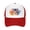 Red, variant on Cartoon Cat Unisex Trucker Hats for Men Women Adjustable Casual Baseball Caps for Outdoor Activities Dad Cap