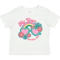 thumbnail image 3 of Inktastic My Yaya Loves Me Grandchild Rainbow Girls Toddler T-Shirt, 3 of 5