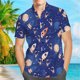 thumbnail image 1 of Camisa de manga corta con cuello y botones, blusa informal de moda para mujer, XXXXXL Summer Chic, 1 of 5