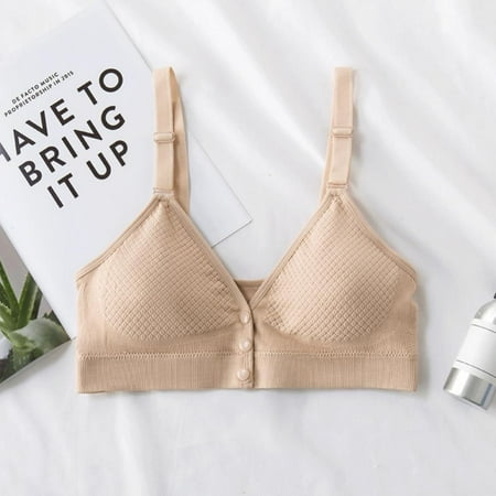

Women Nursing Bra Breastfeeding Tank Bra Wirefree Maternity Bra Seamless Support Bralettes