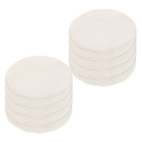 PAMINGONO 8Pcs White Flat Pebbles for Painting Accessories Art Projects for Children