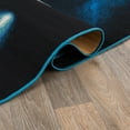 thumbnail image 5 of World Rug Gallery Galaxy Collection Adventure Earth Indoor/Outdoor Area Rug - Blue 6'6"X9', 5 of 9