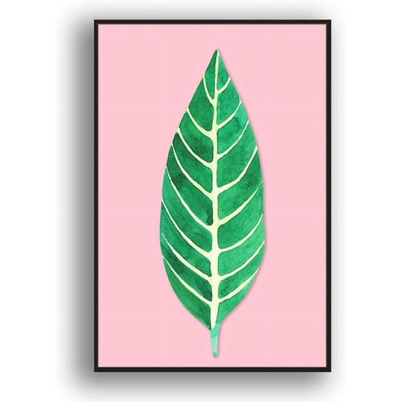 IDEA4WALL Framed Canvas Wall Art for Living Room, Bedroom Leaves Canvas Prints for Modern Home Decoration Ready to Hang