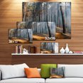 thumbnail image 3 of Feu en Forêt avec Flamme et Fumée - Art Moderne sur Toile, 3 of 4