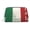 Silver, variant on Travel Makeup Bag Italy Italian Flag Roman Cosmetic Bag for Women, Waterproof Portable Pouch Toiletry Bag Pattern Make up Bag Gold
