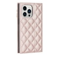 thumbnail image 6 of Nalacover Crossbody Wallet Phone Case for iPhone 13 Pro Max,Premium PU Leather Magnetic Closure Flip Stand Card Holder Zipper Pocket Purse Phone Case with Shoulder Strap,Rosegold, 6 of 11