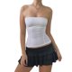 thumbnail image 1 of Top Zhivalor de tubo sin mangas para mujer transpirable casual minimalista Blanco L, 1 of 6