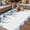 White, variant on Vintage Navy Blue Roses Outdoor Rug for Patio/Deck/Porch, Non-Slip Large Area Rug 5 x 8 Ft, Spring Floral Elegant Pastoral Retro Art Indoor Outdoor Rugs Washable Area Rugs, Camping Rug Carpet Runner