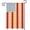 A, variant on XaaKee Garden Flags, American Flag Motif And Blue Morning Glories Yard Flags, Double-Sided High-Quality White Linen Small Garden Flags For Patio And Lawn, 12x18Inch