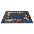 thumbnail image 2 of Carpets for Kids Bilingual Colorful Rectangle Rug - 100" Length x 70" Width - Rectangle, 2 of 4