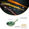 thumbnail image 4 of Thyme & Table 12-Piece Non-Stick Cookware Set, Pots and Pans Set - Green, Granite Collection, 4 of 6