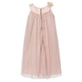 thumbnail image 2 of Little Girls Pink Flower Decorated Dress 3, 2 of 2