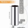 thumbnail image 2 of Stainless Steel Guitar Slide Finger and Knuckle Slide Metal Guitar Slides Bottleneck Slides for Electric Guitar Bass Acoustic Guitar and Other Stringed Instruments (6cm), 2 of 5