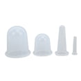 thumbnail image 2 of Ventosas para celulitis, juego de 4 ventosas de silicona Juego de ventosas de silicona al vacío Ventosas faciales Construcción robusta, 2 of 14