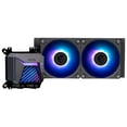 thumbnail image 1 of Enfriamiento Liquido MSI MAG A15 240 ARGB LGA 1851 AM5 Negro, 1 of 5